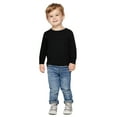 thumbnail image 3 of Toddler Girls Long Sleeve Basic T-Shirt, 3-Pack, 3 of 7