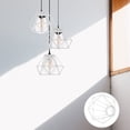 thumbnail image 4 of EeaseMX Lámpara de diamante minimalista Shade Hollow Light Cover Vintage Light Shade, 4 of 8