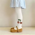 thumbnail image 5 of Antinious Toddler Solid Knit Ruffle Bow Print Stretchy Supports Dance Leisure Full Length Pants Leggings, 5 of 5