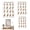 Color B*1 Pc, variant on CHENjy Chair Yoga Poster for Seniors and Beginners, Seated Exercise Chart with Poses, Canvas Wall Art Print for Home Gym Living Room, Unframed, 1 Pc