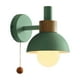 thumbnail image 1 of Naiovety Luz de dormitorio de estilo nórdico, hierro elegante y duradero, luz moderna de pared, luz nórdica, larga vida útil Iluminación y accesorios verde, 1 of 6