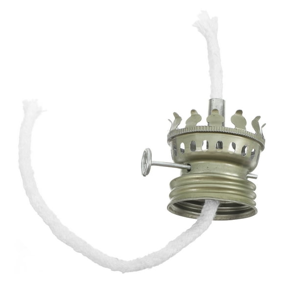 OUNONA Aluminium Alloy Oil Lamp Kerosene Lamp Dimmer Vintage Brightness Adjustment Outdoor Lighting 1Set