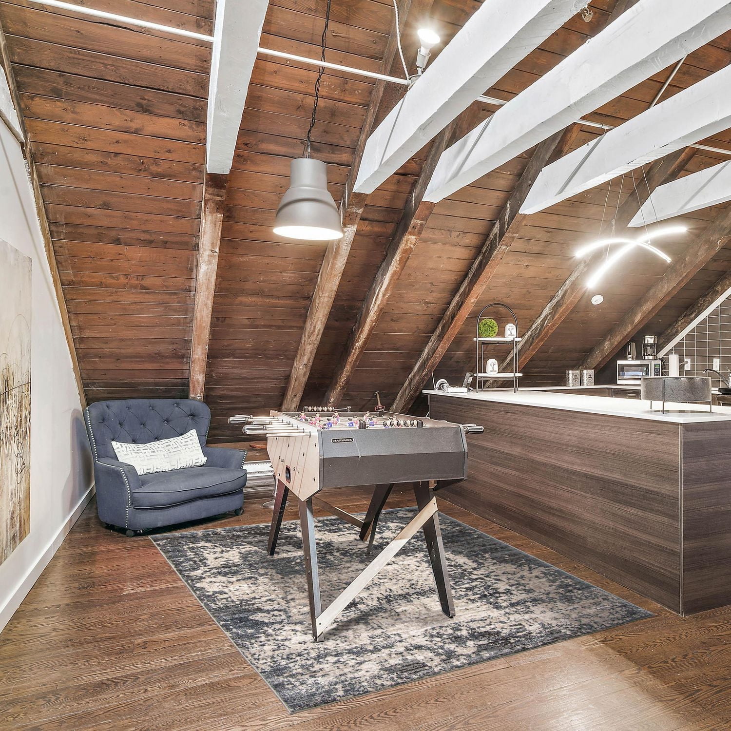 ECARPET Modern Indoor Area Rug,Oregon Abstract Collection