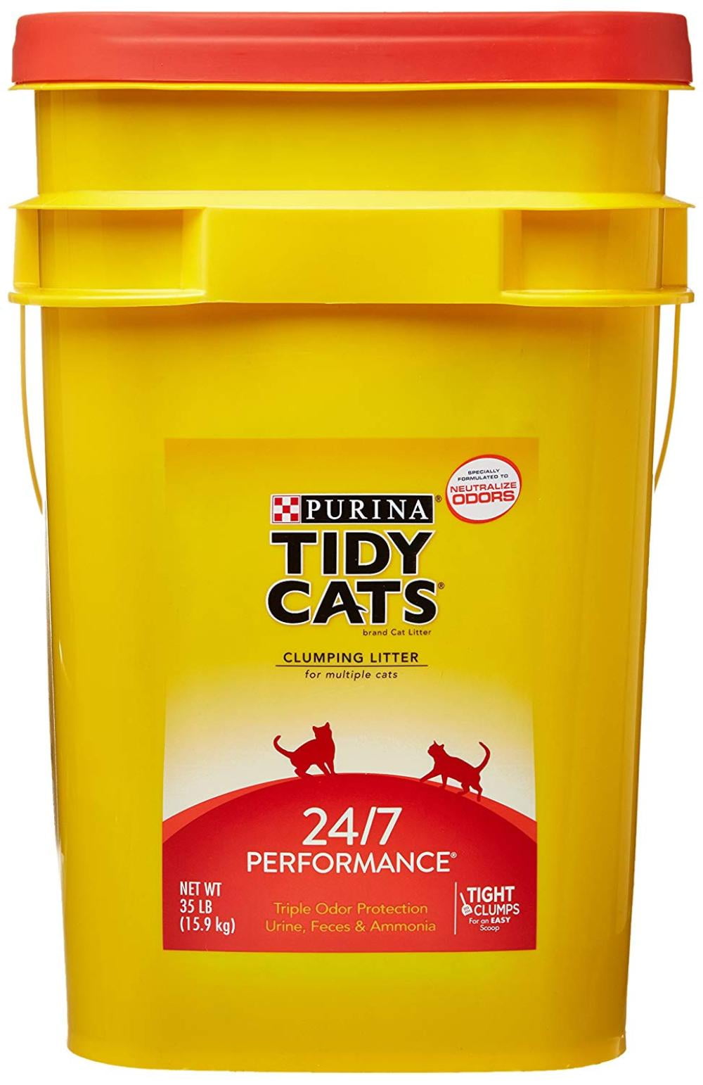 COMPANY 702013 Tidy Cats Long Lasting Odor Control Scoop Pail 35Pound