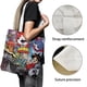thumbnail image 3 of Yokai Watch Bolso de tela con estampado de lienzo para mujer, bolsa de compras reutilizable y estética, con cremallera interior, regalo para mujer,40*40cm., 3 of 6