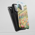thumbnail image 3 of Floral Hillside For All iPhone Series Tough Phone Case Watercolor, 3 of 7