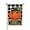 Color 1, variant on JOOCAR Welcome Pumpkin with Black White Plaid Bow Linen Garden Flag for Fall Autumn Home Outdoor Garden Yard Door Decor 12x18 inch