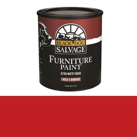 Black Dog Salvage I Need a Bandage (Red) Furniture Paint,