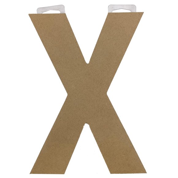 HAMPTON ART MDF 9" LETTER X