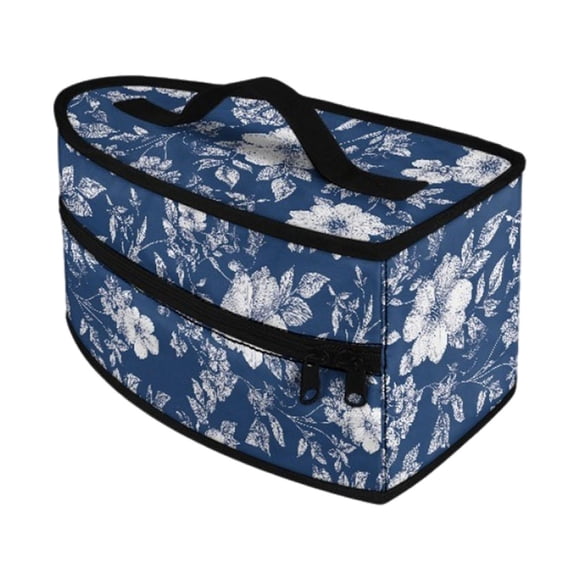 Bolsa de almacenamiento para plancha con cierre de cremallera, compatible con la mayoría de las planchas. Bolsa de almacenamiento para plancha de vapor portátil. Marina de guerra