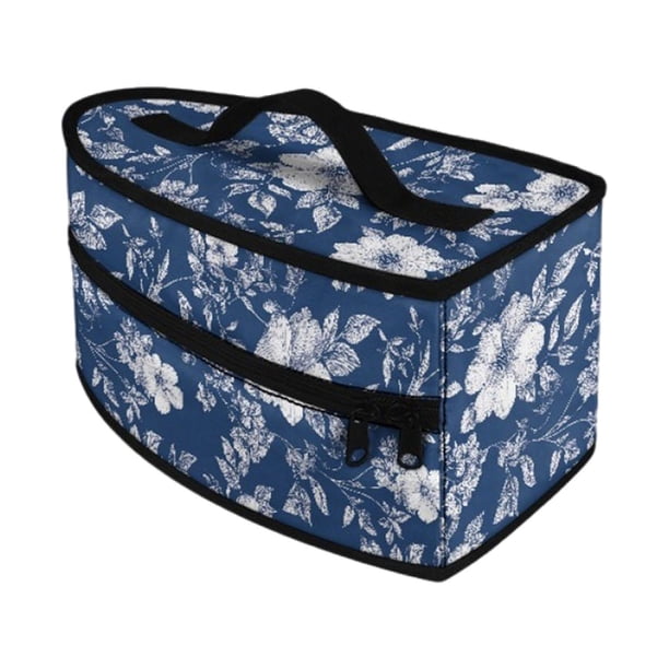 Bolsa de almacenamiento para plancha con cierre de cremallera para la mayoría de las planchas Bolsa de almacenamiento para plancha de vapor de mano Marina de guerra