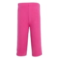 thumbnail image 3 of Hudson Baby Girl Cotton Pants and Leggings, Fuchsia Black, 2T, 3 of 6