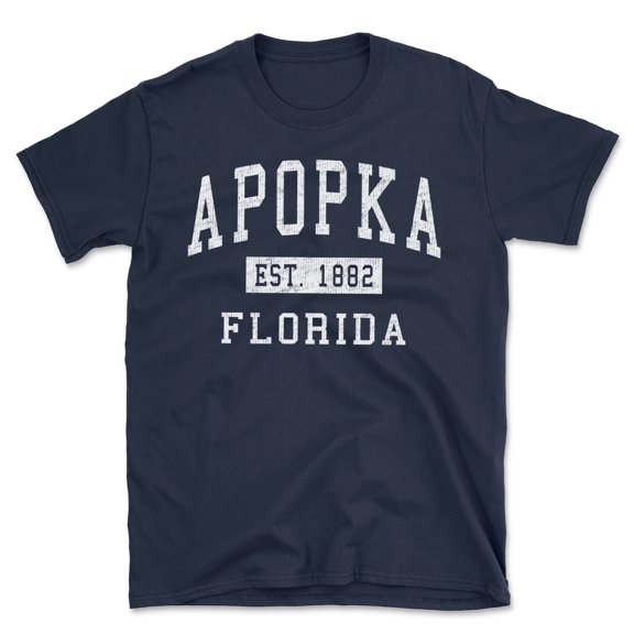 Apopka Florida Classic Established Men's Cotton T-Shirt