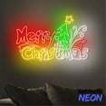 thumbnail image 5 of Handmadetneonsign Merry Christmas Neon Sign, Christmas Quote Led Sign, Christmas Holiday Wall Art, Winter Home Decor 80939, 5 of 5