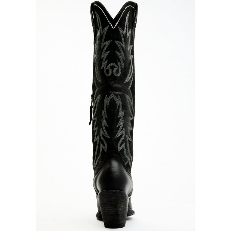 Walmart tall shop black boots