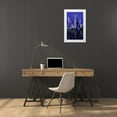 thumbnail image 3 of Manlove, David 16x24 White Modern Wood Framed Museum Art Print Titled - Seattle Nights, 3 of 4