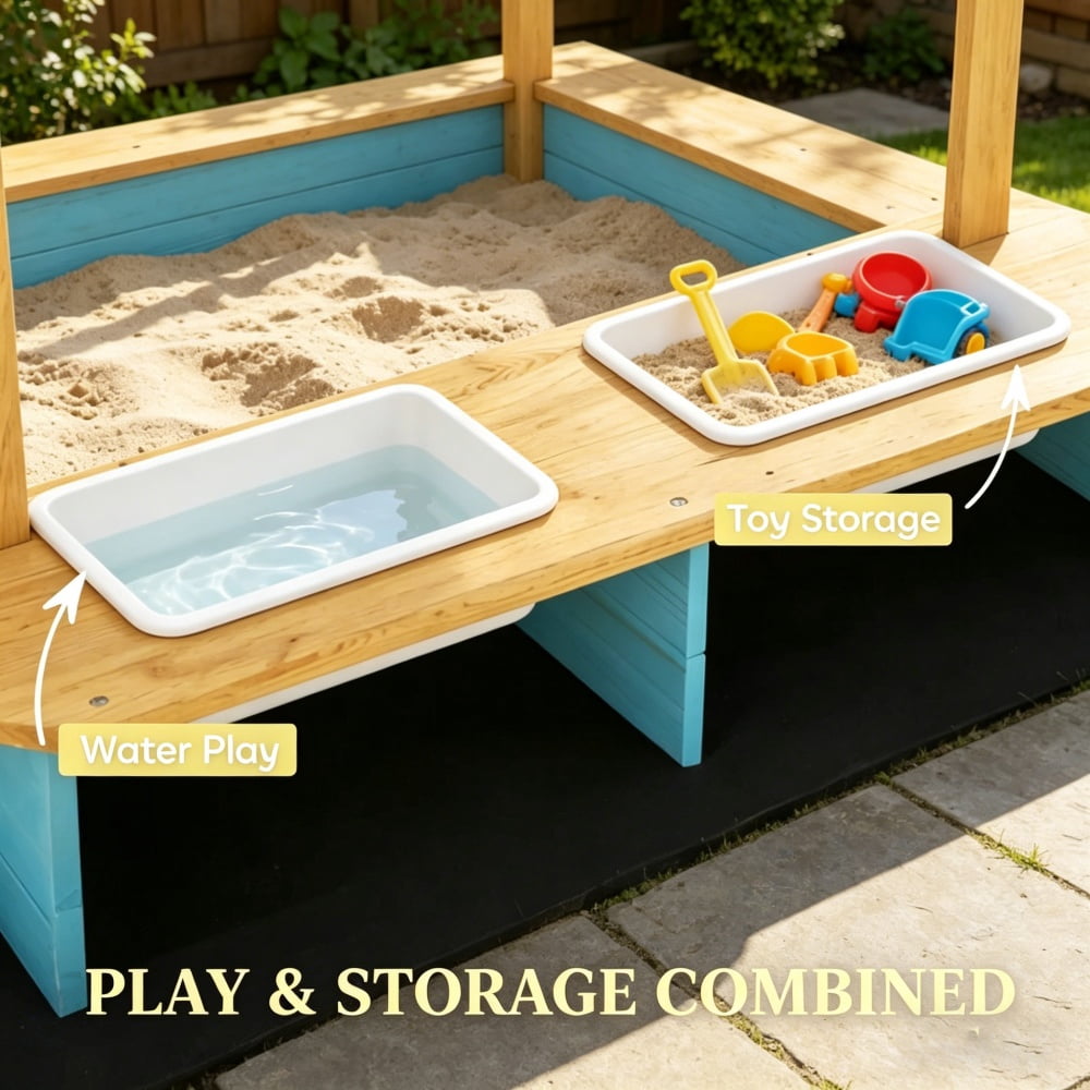 Wooden Sandbox