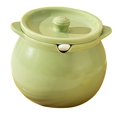 thumbnail image 3 of Tnarru Ceramic Food Jar Kitchen Canister 700ml Counter Pantry Kitchen Spice Jars Grain Storage Jars for Sugar Rice Snack Cereal Flour Green, 3 of 8