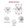 thumbnail image 7 of Easter Kitchen Dish Towels for Drying Dishes Set of 3, Cute Rabbits Ears Bow Daisy Flower Watercolor Plaid Waffle Weave Microfiber Hand Tea Bathroom Towels Quick Dry & Absorbent Towel 15.7x23.6, 7 of 7