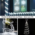 thumbnail image 6 of 72ft 200 LED Rope Lights with Remote Control, Battery Operated Rope Lights Outdoor Waterproof, 8 Modes Trampoline String Lights Tube for Bedroom Balcony Garden Patio Decor, 6 of 8