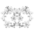 thumbnail image 4 of MLINS Rhinestone Shoe Clips for Women Adding Beauty to High Heels with Sparkling Crystal Decor 1 Pair, 4 of 7