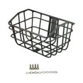 thumbnail image 2 of S SERENABLE Storage Basket Front Easily Install Black for Riding Luggage Outdoor Bike Basket, 2 of 9