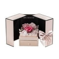thumbnail image 1 of Caja de regalo de San Valentín con flores y rosas, decorativa, floral, perfumada y romántica. estilo B, 1 of 9