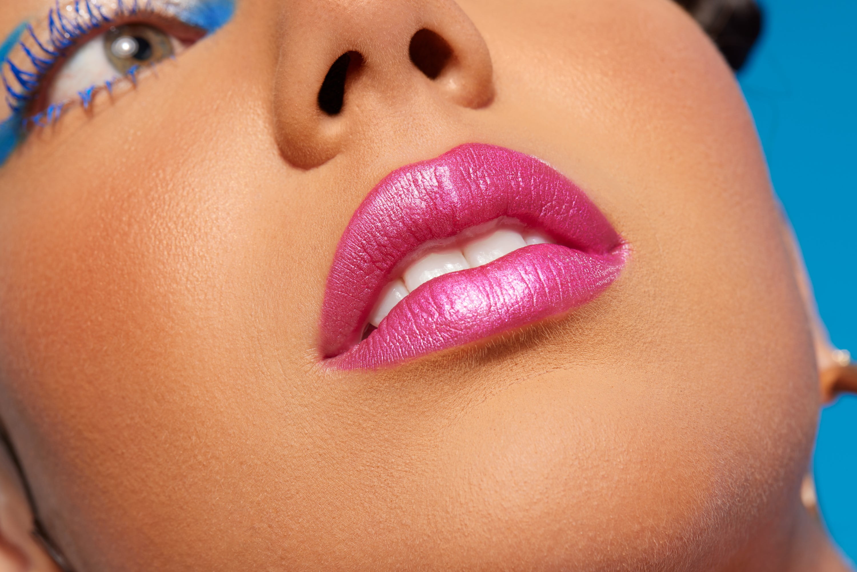 Black Radiance Cross Colours Metallic Liquid Lip in Fresh Drip Pink