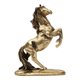 thumbnail image 3 of Estatua de caballo de resina, figura de Animal, adorno para manualidades, estatua coleccionable de animales, figura de caballo, escritorio, mesita de Patas traseras de pie, 3 of 8