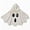 White, variant on Cape for Kids - Hooded Cloak Dress Up Top by Attire for Home Parties and Entertainment, 7-9 Years, White