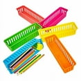 thumbnail image 4 of Classroom Pencil Organizer Pencil Basket or Crayon Basket, Colors, Random Colors (30 Pack), 4 of 7