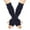 Navy, variant on FAMTKT Winter Fingerless Gloves Long Thermal Knitted Mittens Stretchy Arm Warmers Fake Sleeves Knitted Arm Sleeves