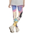 thumbnail image 3 of Cartoon Network Women's Juniors Adventure Time Favorite Character Stretch Ankle-Length Leggings (Size X-Small), 3 of 4