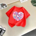 thumbnail image 3 of Camiseta de algodón de verano para niños de Kulomi, divertida camiseta de dibujos animados de Sanrio para niño y niña, camiseta informal de moda para bebé, ropa para niño, 3 of 5
