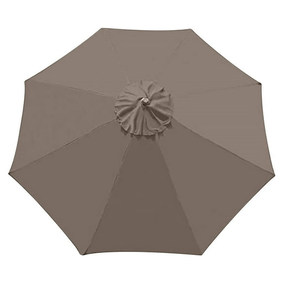 FYTPOV 8.9ft Patio Umbrella Replacement Canopy, Market Umbrella Top, Outdoor Table Umbrella Canopy for 8 Ribs, Canopy Only