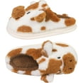 thumbnail image 4 of Women's Plush Animal Design Slippers - Ultra Cozy Winter shoes for Indoor Comfort, 4 of 14