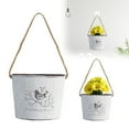 thumbnail image 4 of TIELUTT Metal Flower Pots for Indoor Outdoor Use Decorative Bird Print Design Versatile Container for Home Indoor Flower Pot Stand Set Tall Floor Vase Ceramic Vase Metal Flower Outdoor Shelving Divide, 4 of 7
