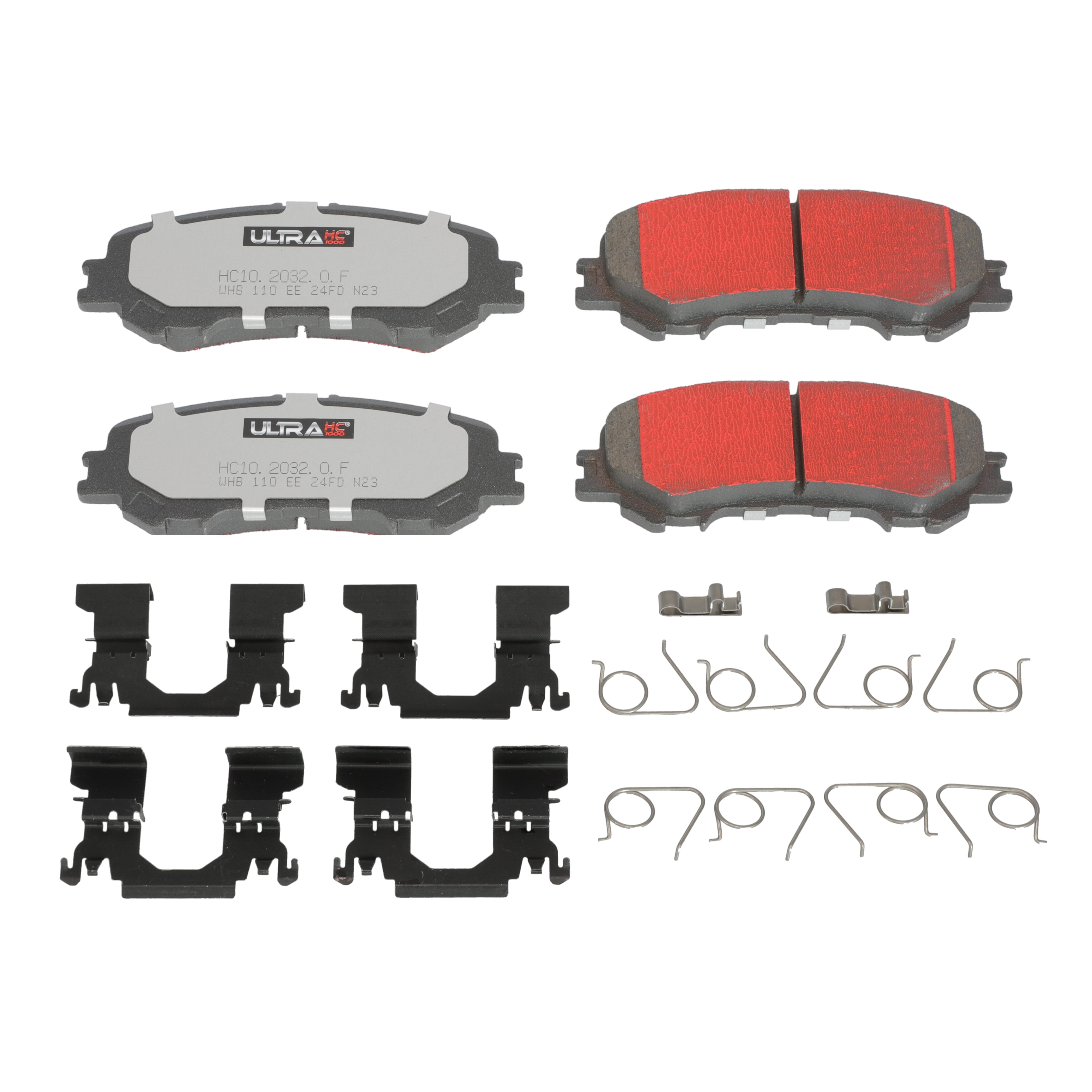 Ultra HC 1000 Brake Pad Set, Rear HC10.2032.0.F, Nissan TITAN 2023-2017
