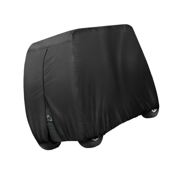 4 Seat Golf Cart Weatherproofed Shelter With Zippered Access Heavy Type Fabric