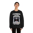 thumbnail image 3 of I 3d printed your mom last night, 3D Printer hobbies maker - Unisex Heavy Blend Crewneck Sweatshirt, 3 of 9