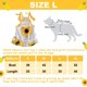 thumbnail image 2 of Conjunto de 4 piezas de ropa para mascotas, ropa encantadora para mascotas, ropa encantadora para perros con frutas y camisa para perros, camiseta transpirable para mascotas MFZFUKR BST3023394-3, 2 of 5