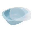 thumbnail image 3 of Large Capacity Blue Baby Bowl with Flexible, Fall-Resistant Design and Secure Lid - 400ML Infant Feeding Solution, 3 of 5