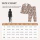 thumbnail image 4 of Fotbe Brown Sloth Conjunto de Pijama de Manga Larga para Mujer con Estampado, Ropa de Dormir de 2 Piezas, Conjunto de Casa Suave y Cómodo con Bolsillos-Medium, 4 of 7