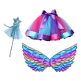 thumbnail image 2 of Girls Fairy Costume Set for Photography Prop Ballet Dance Performance Role, 2 of 9