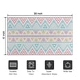 thumbnail image 5 of Pastel Geometric Pattern Door Rugs,Washable Non Slip Door Mats Indoor,Decorative Door Mats,Entry Mat Indoor for Entrance,Bedroom,Kitchen,Bathroom,17"x30", 5 of 6