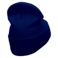 thumbnail image 3 of Your Favorite Tour Guide Embroidered 12 Inch Long Knitted Beanie - Royal OSFM, 3 of 5