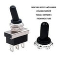 thumbnail image 2 of Reliable 3Pin Toggle Switch 12V 25A SPDT ONOffON for Automotive Applications, 2 of 9