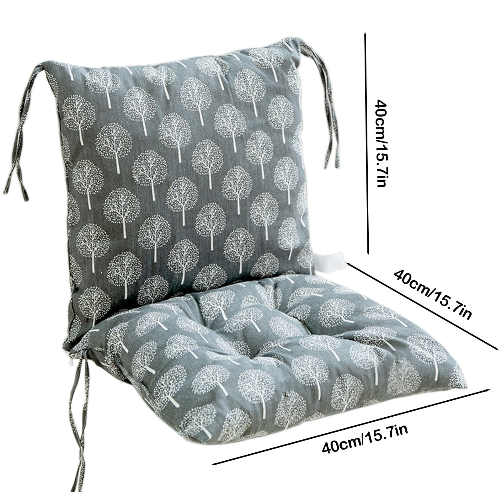 Outdoor High Back Chair Cushion Set, Waterproof Multi-Purpose Patio Seat Cushion, Rocking Chair and Swing Pad, Practical Porch Furniture Gift