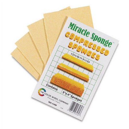 UPC: 0088107234603 | Compressed Sponges 4-pkg-3×4
