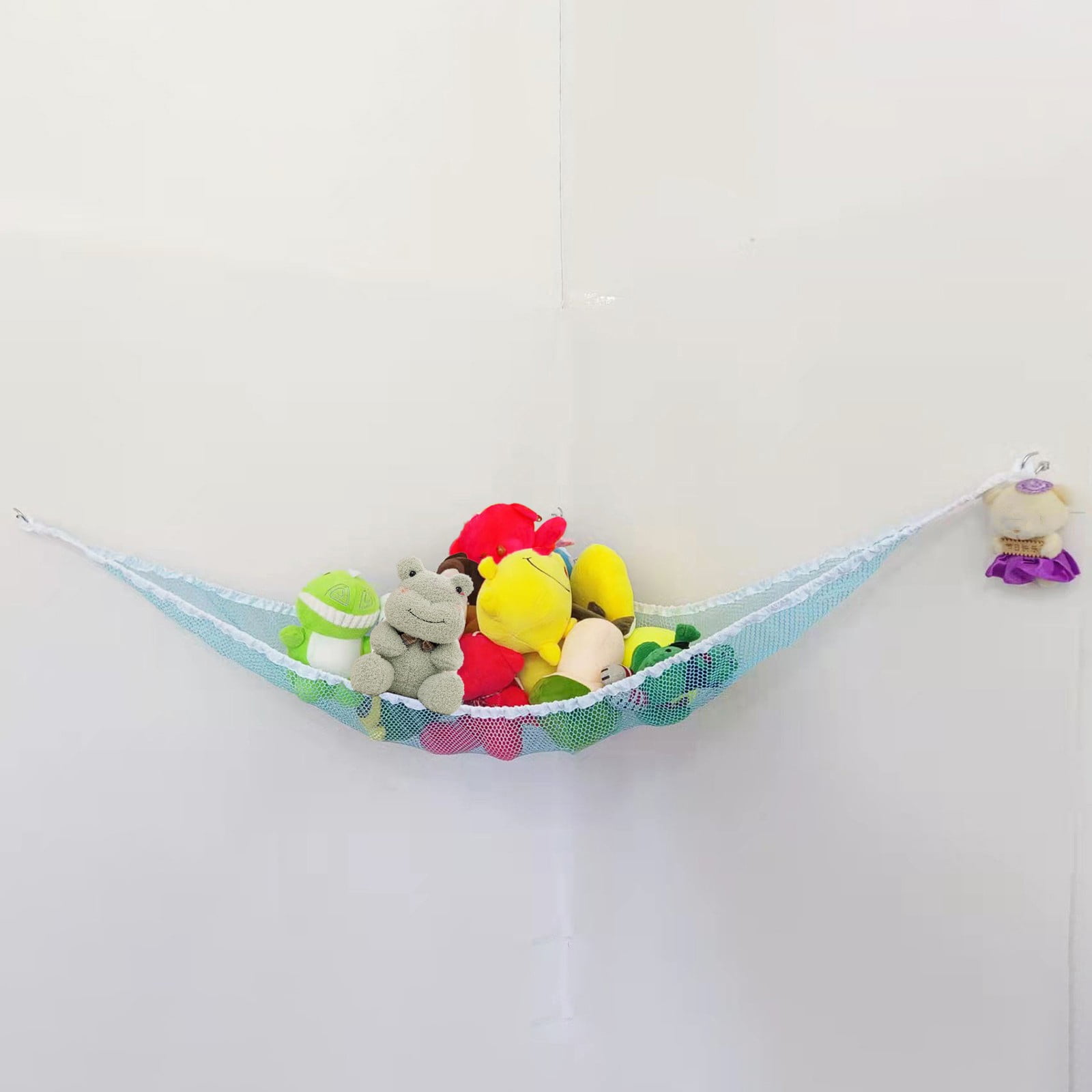 Plush Animal Net Bed Hanging Toy Net Bed Plush Animal Storage Material